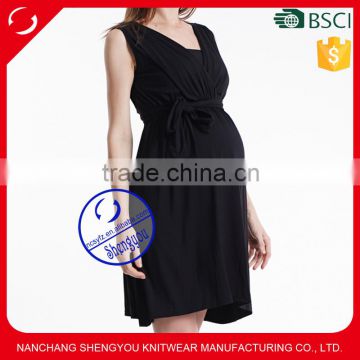 Maternity Casual Pregnant Jersey Dress Clothes