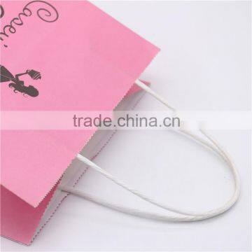 Decorative Handmade Pantone Black Color Printing Kraft Paper Gift Bags photo-6