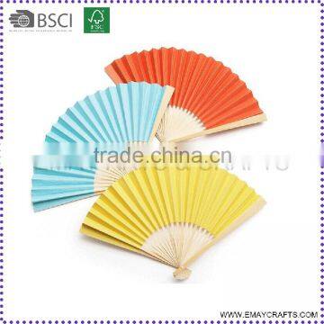 High Quality Decorative Foldable Paper Hand Fan for Promotion Gift                        
                                                Quality Choice