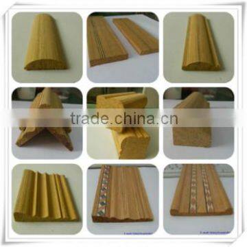 wood moulding for corner/wood decorative cabinet moulding/craft wood decorative moulding for interior home decor