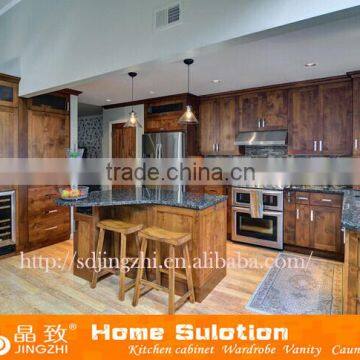 Solid Wood Kitchen set design