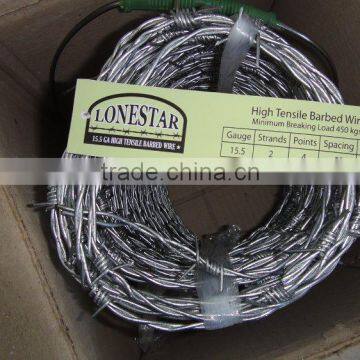 Double Strand Galvanized Barbed Wire Mesh Wholesale photo-2