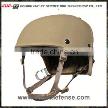 CUPET-AK sand color un aramid kevlar nij iiia bulletproof helmet