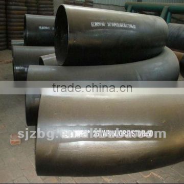 ASME A234WPB/WPC carbon steel pipe fitting bend r=5d