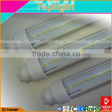 high lumen t10 double sided led tube 8ft 44w