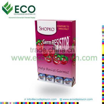 Hot Sale Paper Material Gravity Feed Bins Display Wholesale