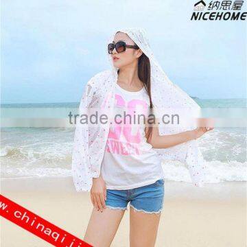 2014 fashion Sun Clothing Beach Protection clothing UV sunscreen shirt sunblock clothing