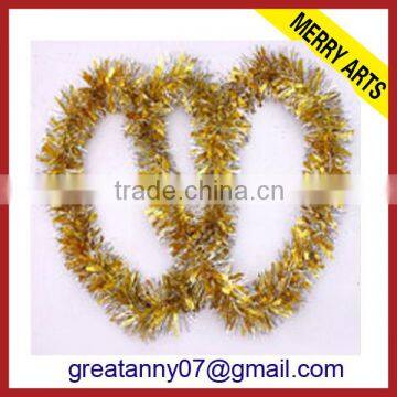 Wedding foil love tinsel wholesale gold garland for party decoration