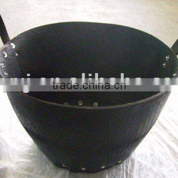 rubber buckets,recycled tire hand making excellent tools&artcrafts,REACH