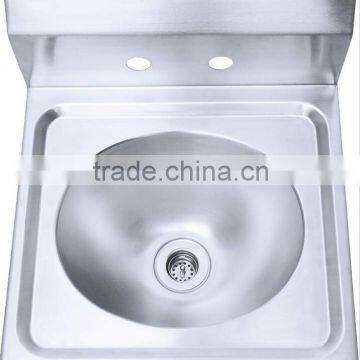 NSF Stainless Steel Hand Sink, Wall Mounted Stainless Steel Hand Wash Sink for Commercial Kitchen photo-5