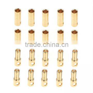 Copper Bullet 5.0mm Banana Plug Connectors Male Female for RC Motor ESC Battery Part photo-3