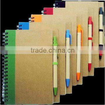 High Quality Eco-Friendly Notebook with Pen for Sale