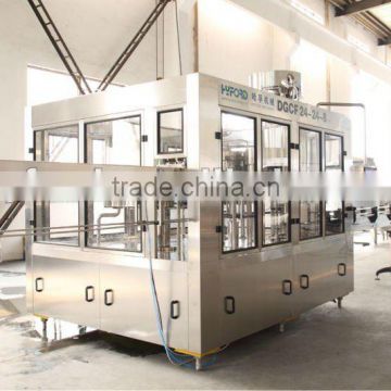 Easy operate washing filling capping flavored water machine