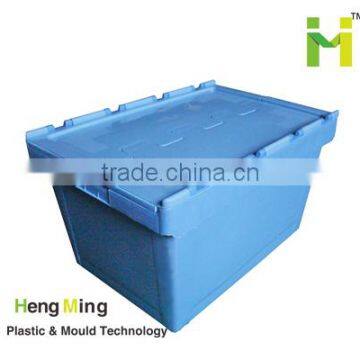 Nestable packing plastic tool box logistic crates