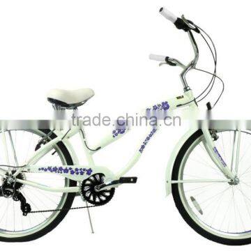 2016 NEW Fashion Design Colourful Lady Chopper Bicycle Beach Cruiser Bike/High Quality Beach Cruiser Frame/26 Inch Beach Cruiser