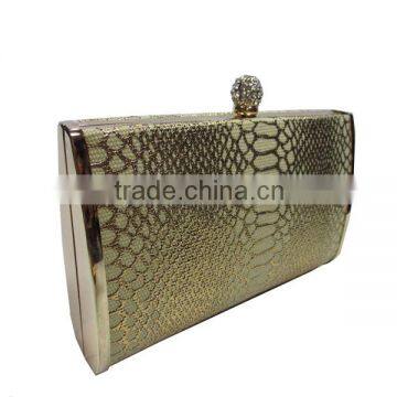 New Arrival Crocodile Skin Luxury Designer Fancy Evening Clutch Party bags women