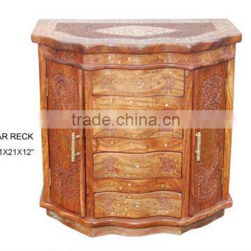 Wooden handicraft - Bar rack