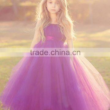 fashion design child white angel strapless dress supplier