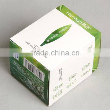 Embossed Paper Printed for Tea Bud Soft Whitening Cream Cosmetic Packaging Box photo-3