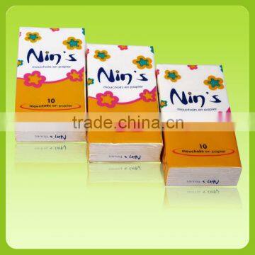 Advertising pocket tissue ,Paper pocket tissue, Handkerchief tissue