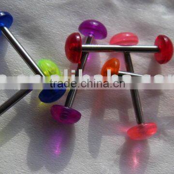 Body Piercing Jewelry,UV Tongue Barbells