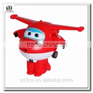 Electronic remote control cartoon airplane model toy for baby kids custom make