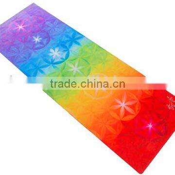 Sun-risen Custom Printed Yoga Pilates Mat With Free Strap photo-3