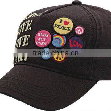 embroidered golf cap