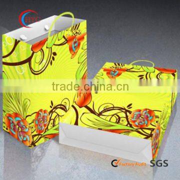 fashion flat paper bags printed