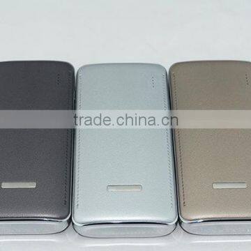 QC2.0 13000mAh Latest USB charger port Portable Power Bank slim restaurant power bank ABS+PC