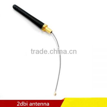 Factory Price outdoor waterproof 2dbi Omni gsm antenna ipex