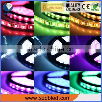 High brightness 5050 rgb led strip remote control