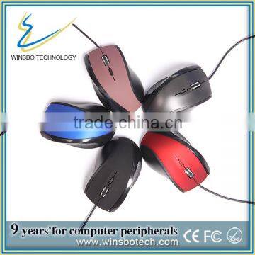 Various Colors Cool Shaped PC Mouse Optical 4D Wired Mouse