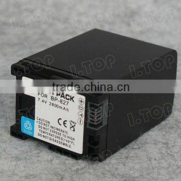7.4V 2800mAh BP827 Battery BP-827 Battery For Canon VIXIA HF G10 / G20 / M30 /S10 Battery