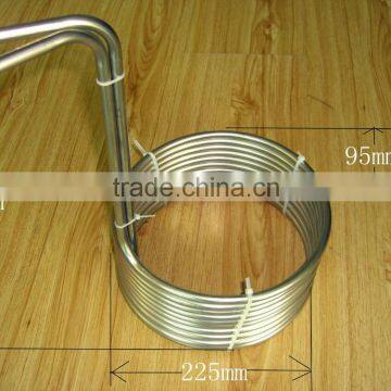 Stainless Steel coil tube wort chiller for beer machine