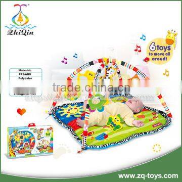 High quality musical baby crawling carpet with EU standards