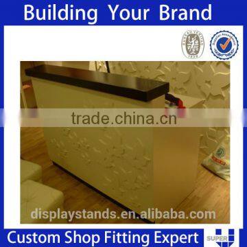 2014 New Type Modern Office Reception Counter Design for Hotel photo-3