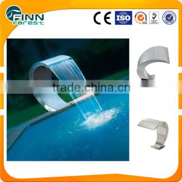 stainless steel swimming pool spouts