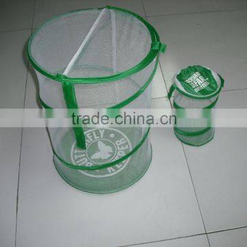 Portable mesh mini bird cage