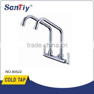 High Quality Brass Double Spouts kitche tap 80522