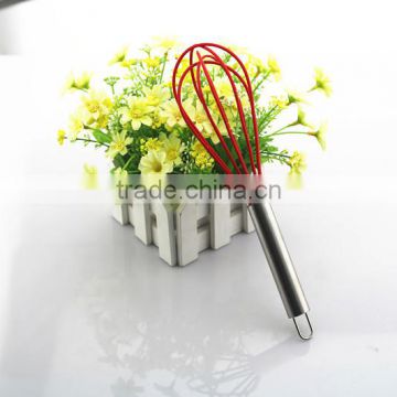 10'' colorful stainless steel egg whisk