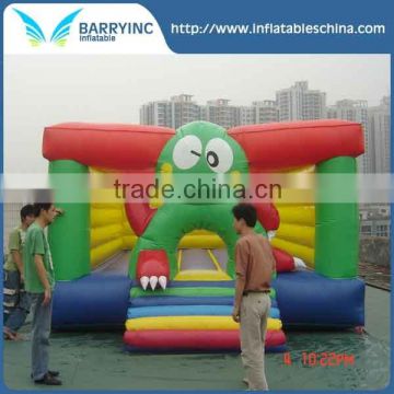 Fast shipping barry factory price cartoon mini inflatable bouncer