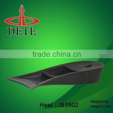 fashion low shoe heel wedge heels plastic heels for ladies shoes shoes material made in china