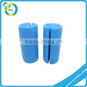 Factory direct sale top quality custom shape colours soft Rubber Dumbbells Cover