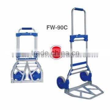 COMPACT FOLDING ALUMINIUM HAND TRUCK TROLLEY LUGGAGE CART FOLDABLE DOLLY PUSH