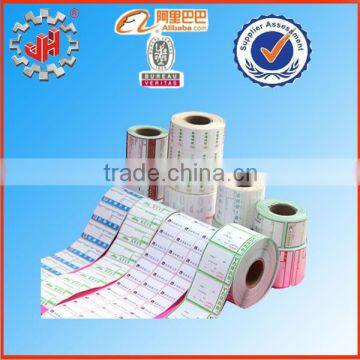 Custom Roll Printed Self Adhesive Cosmetic Sticker Label