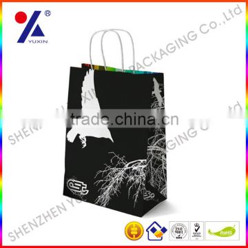 Offset printing paper handbags with handle clothes paper bag paper handbag with handles