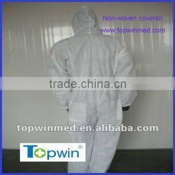 Disposable non-woven coverall