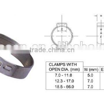 Single Ear Hose Clamp