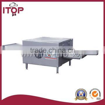 Electric pizza oven conveyor